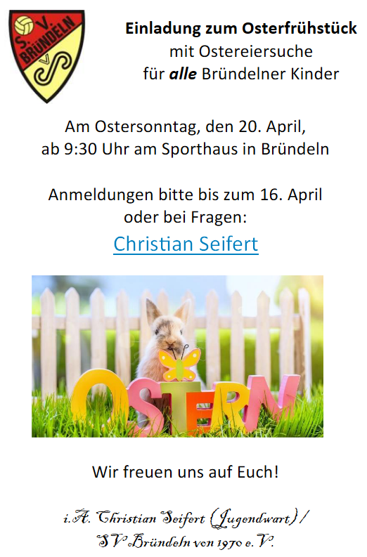 Osterfrühstück 2025